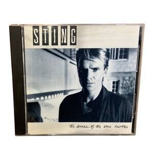 Vintage 1990 Sting Dream of the Blue Turtles Pop Audio Music CD VG Condition